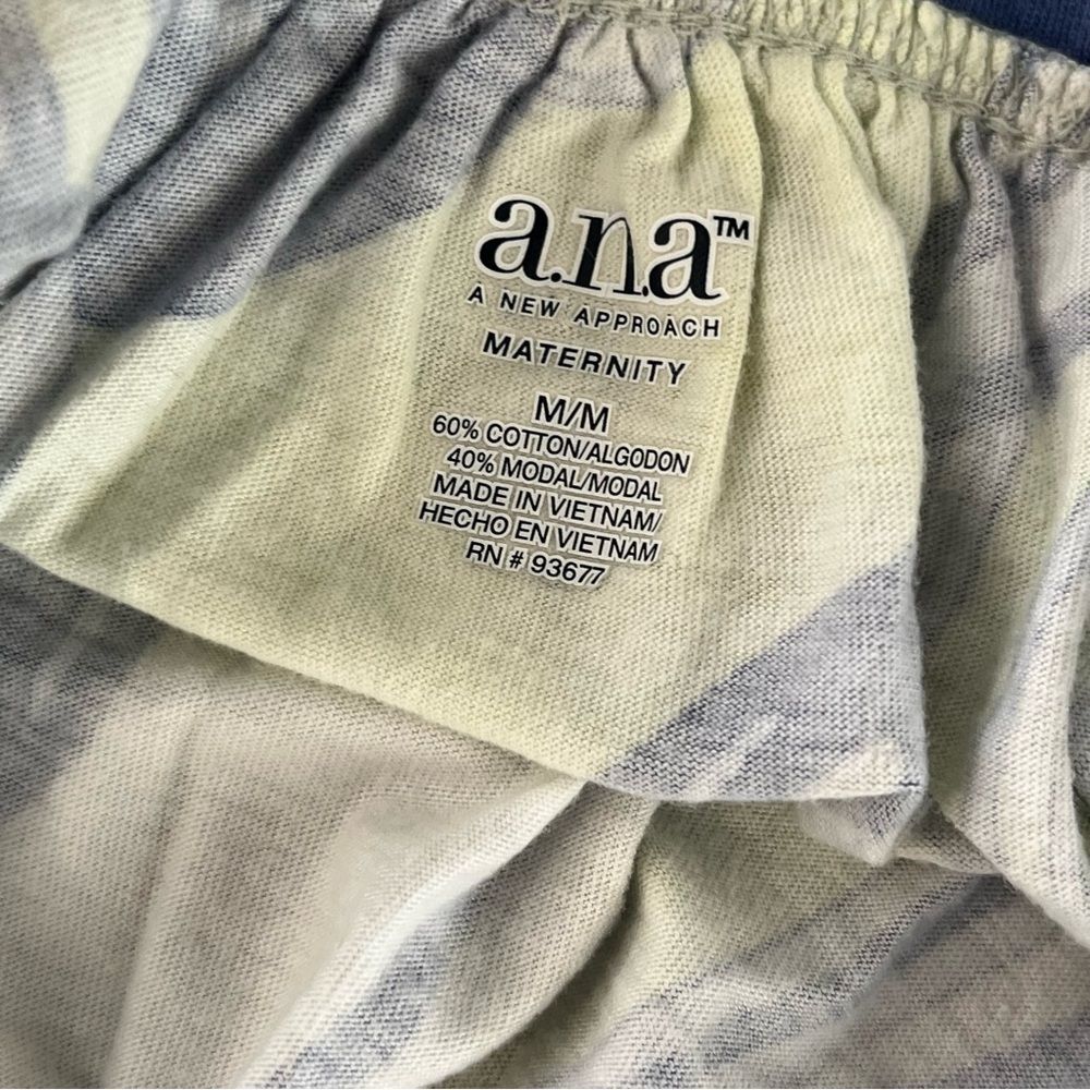 A.N.A A New Approach Maternity Floral Sleeveless Blouse Size Medium - Picture 4 of 5